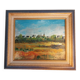 Oil on canvas "a Village in Brittany" signed by Raymond Scuiller
