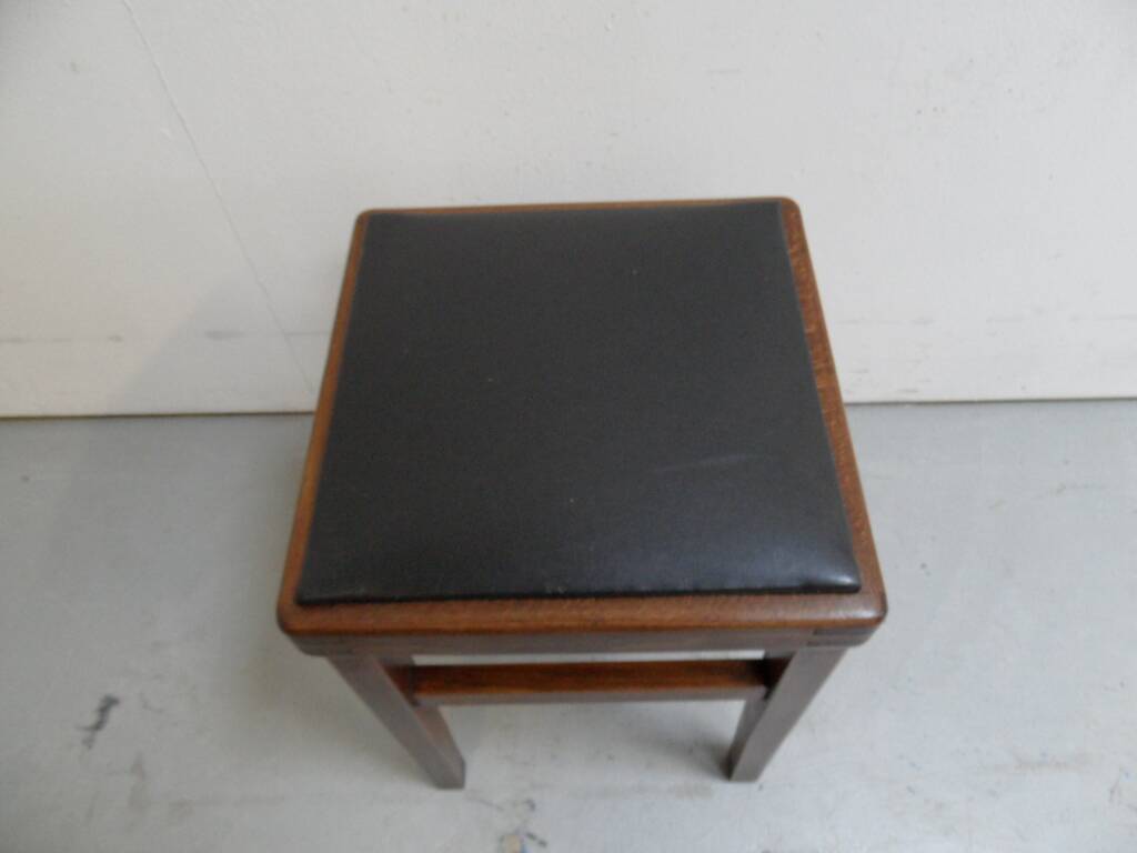 Vintage wooden stool  1930's