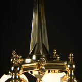 Lustre art deco laiton années 1920