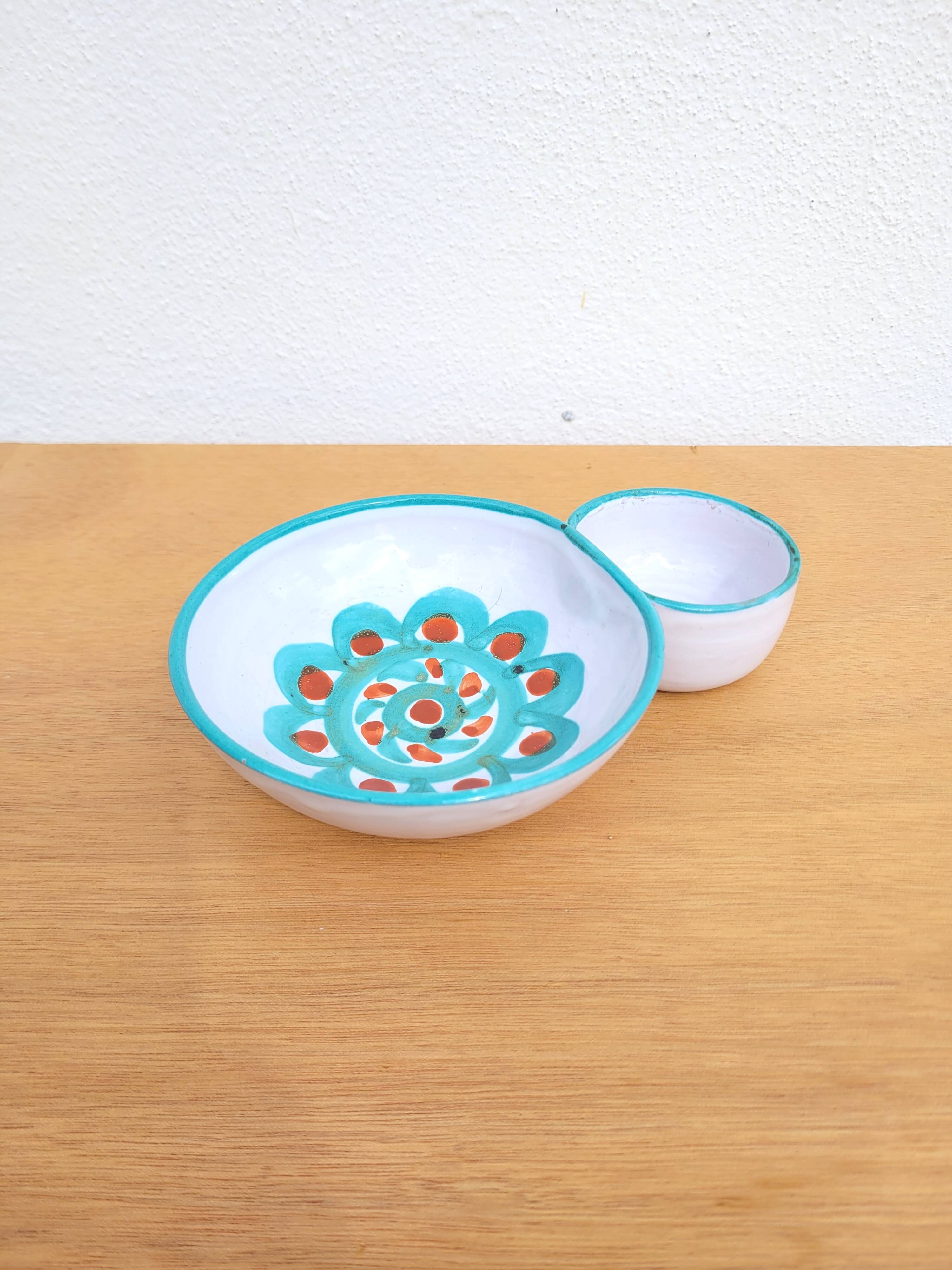 Ceramic ramekin by Fazio in Vallauris