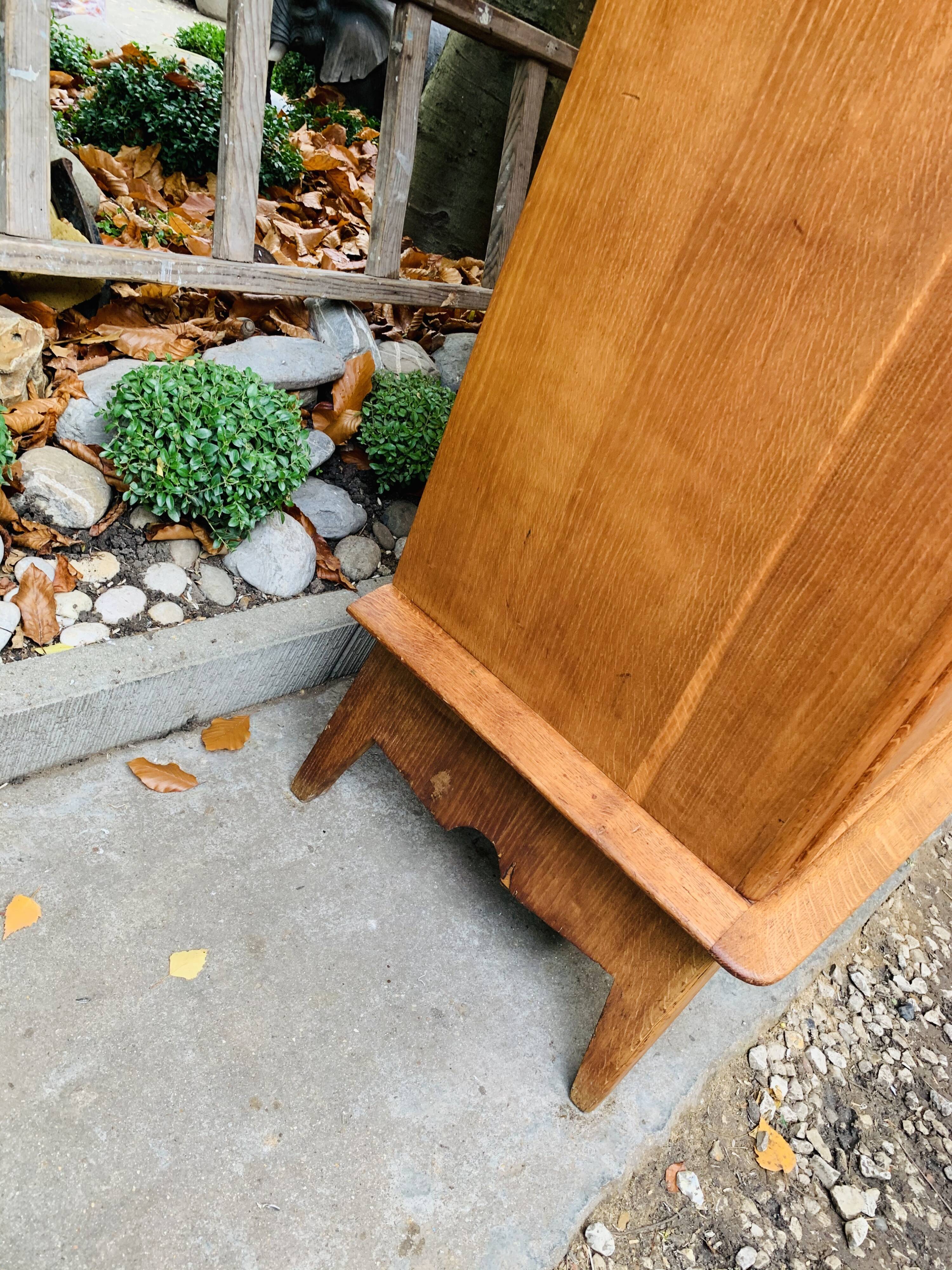 1950 compass foot cabinet