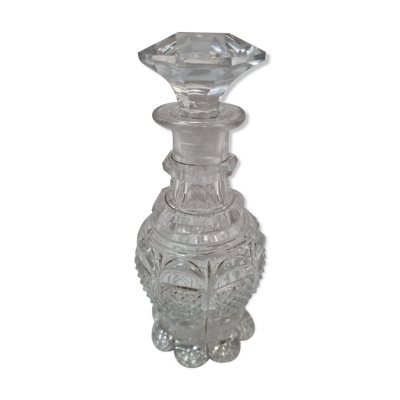 Burette Baccarat, carafe Charles X 1840