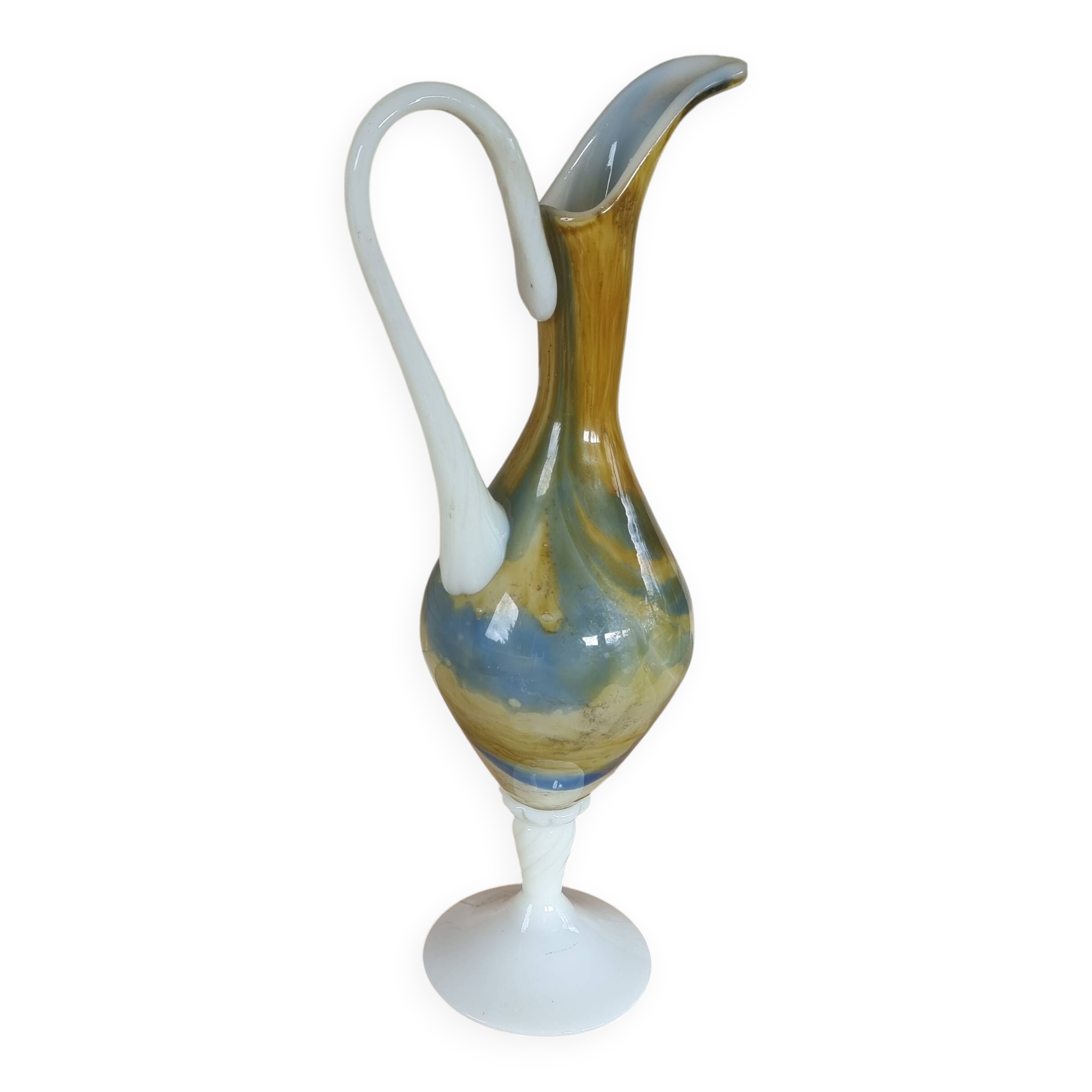 Vase vintage en opaline