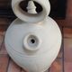 Cruche gargoulette ancienne en terre cuit