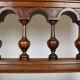 Neo-Renaissance walnut armchair with lion heads, circa 1880