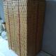 Wicker storage basket