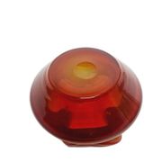 Container by Czesław Zuber for Sudety Glassworks, Poland, 1960s