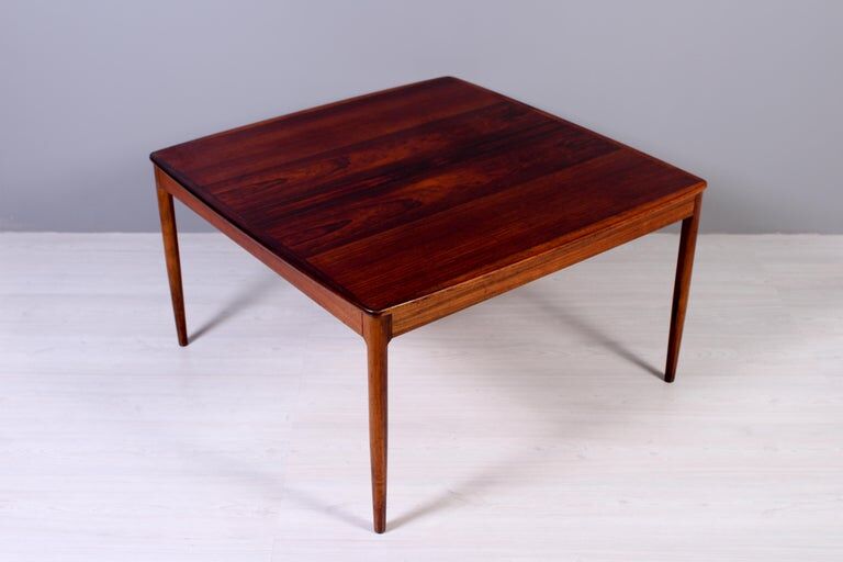Yngvar Sandstrom rosewood table Seffle Màbelfabrik 1950s