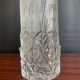 Pair of vintage pressed glass vases