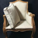 Fauteuil d'enfant de style Louis XV des années 40
