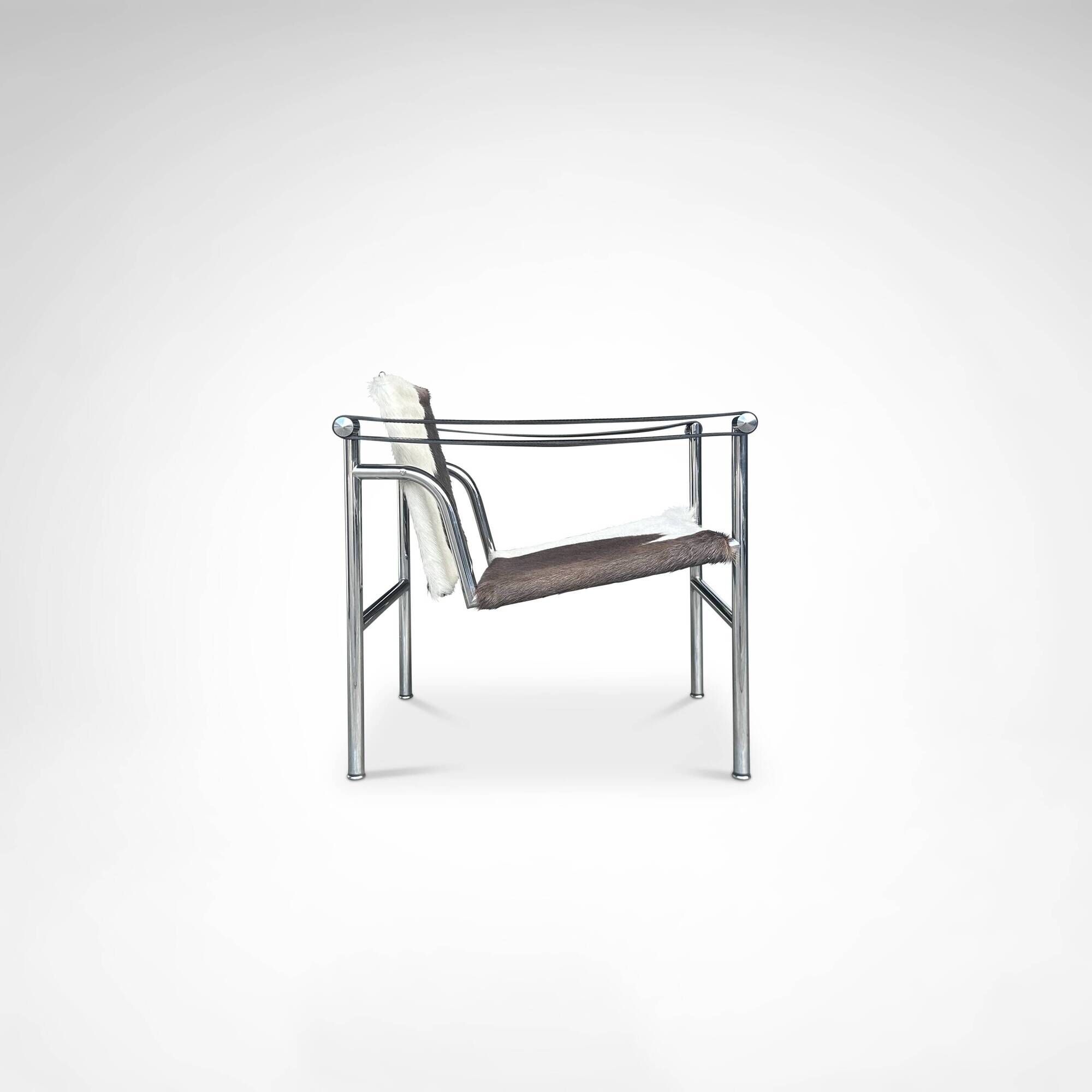 LC1 ponyskin armchair by Le Corbusier et al for Cassina 1980s