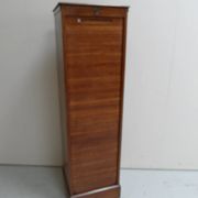 Vintage filing cabinet with roller shutter