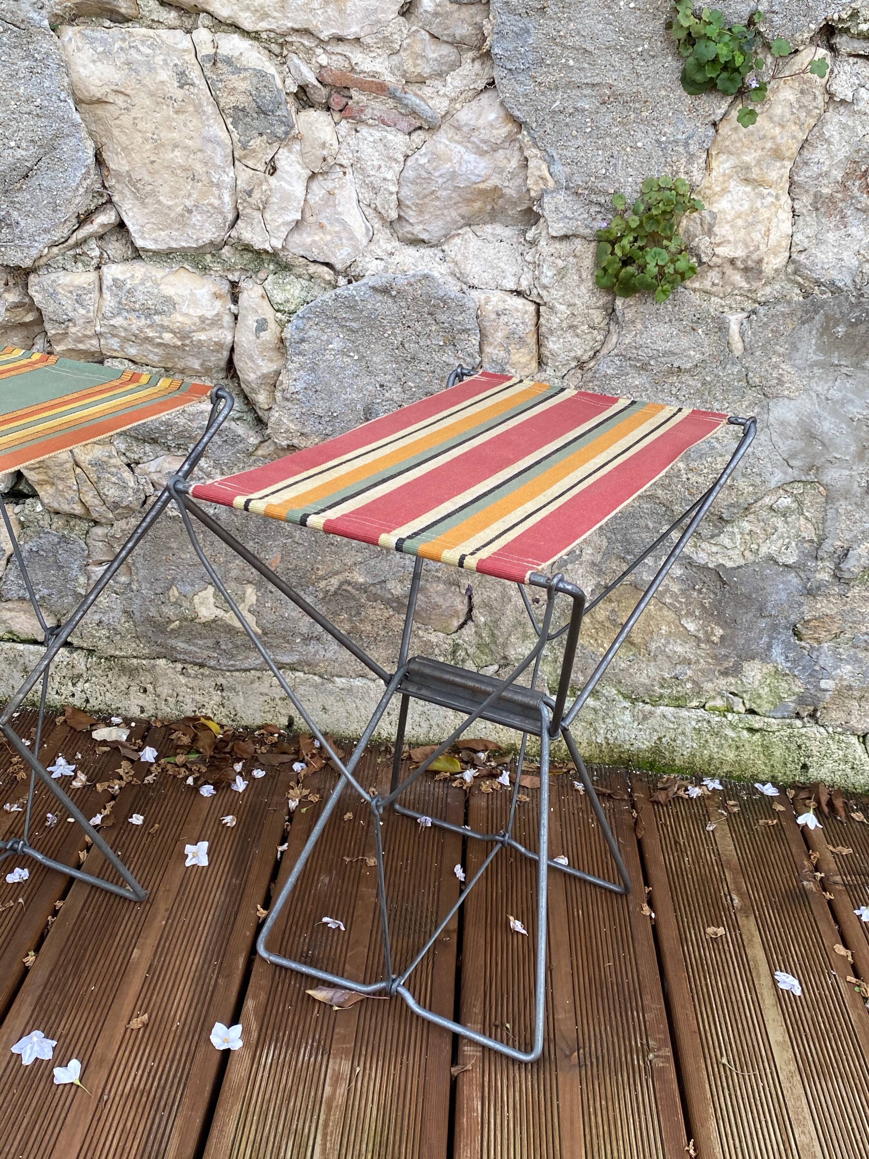 Small fisherman's folding stool