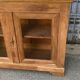 Low 2-door glass furniture
