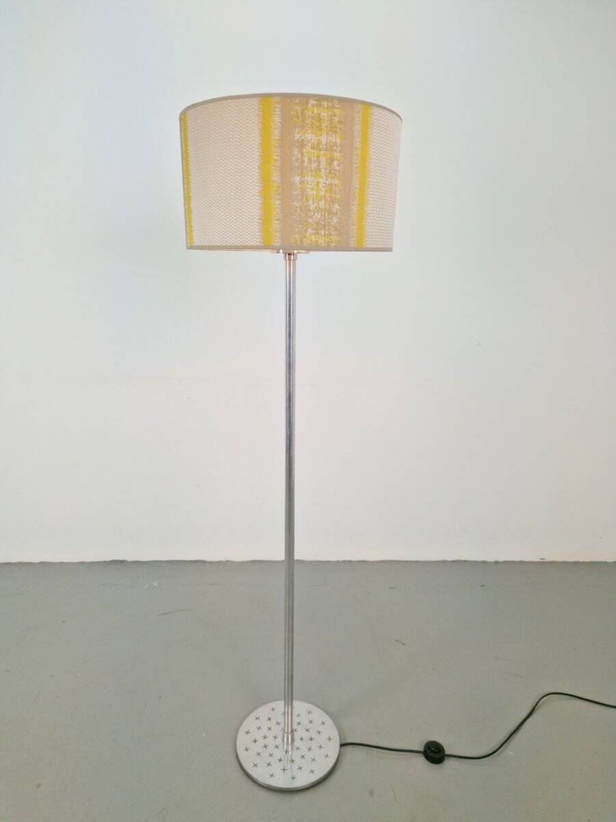Vintage Chrome Aluminum Floor Lamp from Habitat, United Kingdom, 1990s