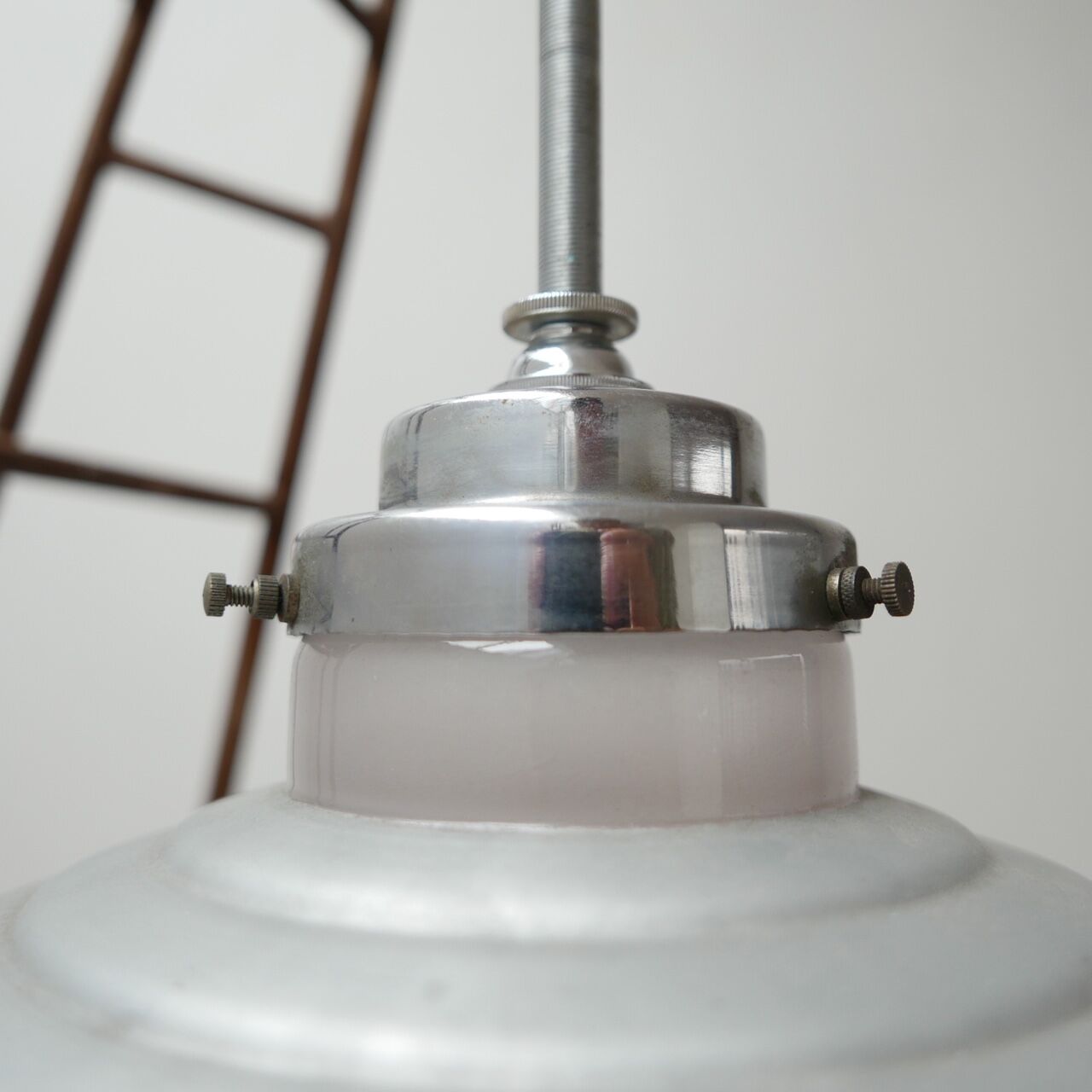 French art deco pendant light