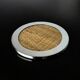 Christian Dior style lucite & rattan bottle coaster, Italy, 1970s