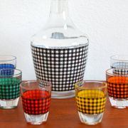 Vintage 1950s liqueur service