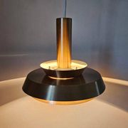 Rare Midcentury Pendant in style of Jo Hammerborg, Denmark, 1970s