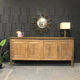 Enfilade comptoir en bois début XXe