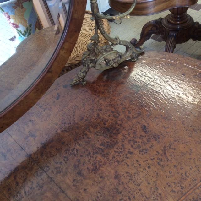 Antique wooden dressing table