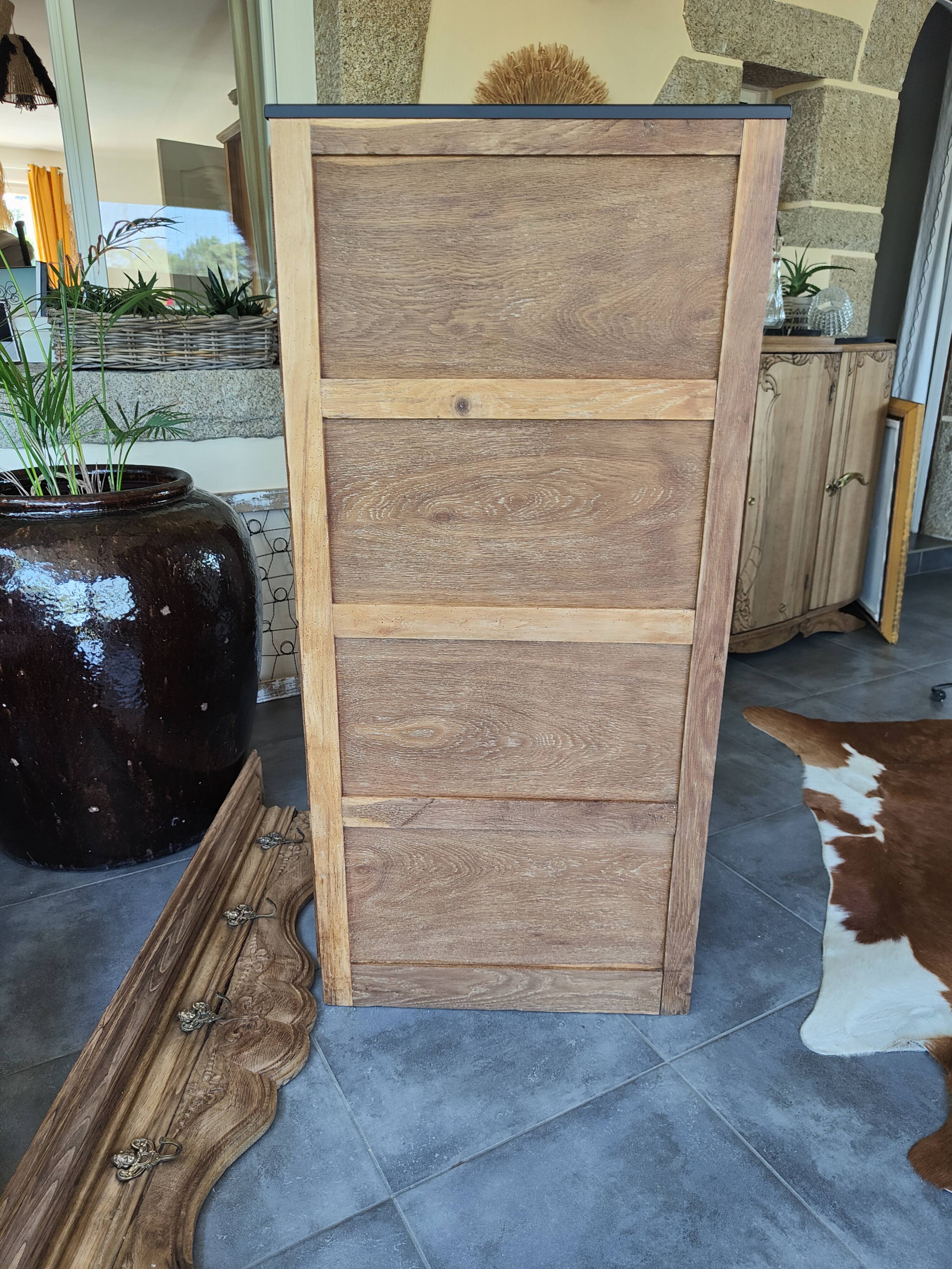 Classeur ancien en bois