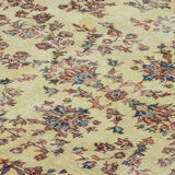 Anatolian handmade vintage rug 282 cm x 193 cm