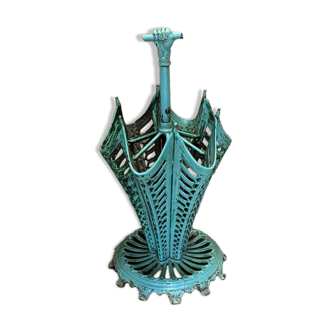 Enameled cast iron umbrella stand, 1920s