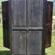 Dressmaker's cabinet with beveled triptych mirrors. (Mirror cabinet)