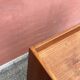 Danish vintage teak chest of drawers / nightstand, Mid century modern 1960