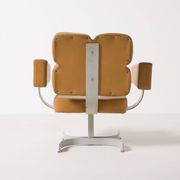 Unique brutalist swivel armchair from former Czechoslovakia, 1970s 1 of 3