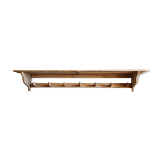 Mural coat rack