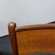 Paire de chaises à manger en teck vintage