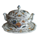 Hubert Bequet earthenware tureen signed
