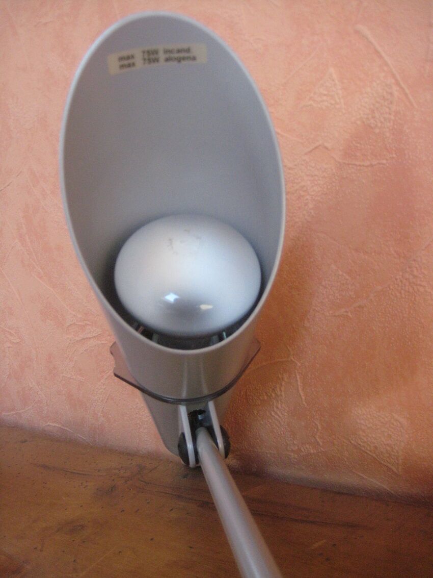 Spy office lamp by Hannes Wettstein for Artemide