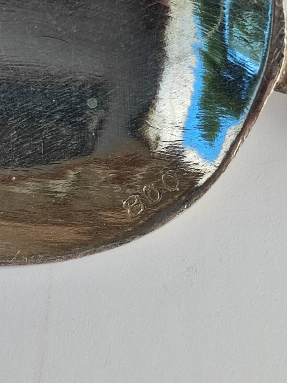 Boxed set of indonesion silver spoons