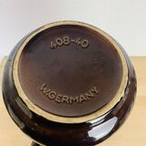 West Germany Floor Vase Ceramic XXL Vintage