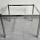 Vintage pink granite side table 1970