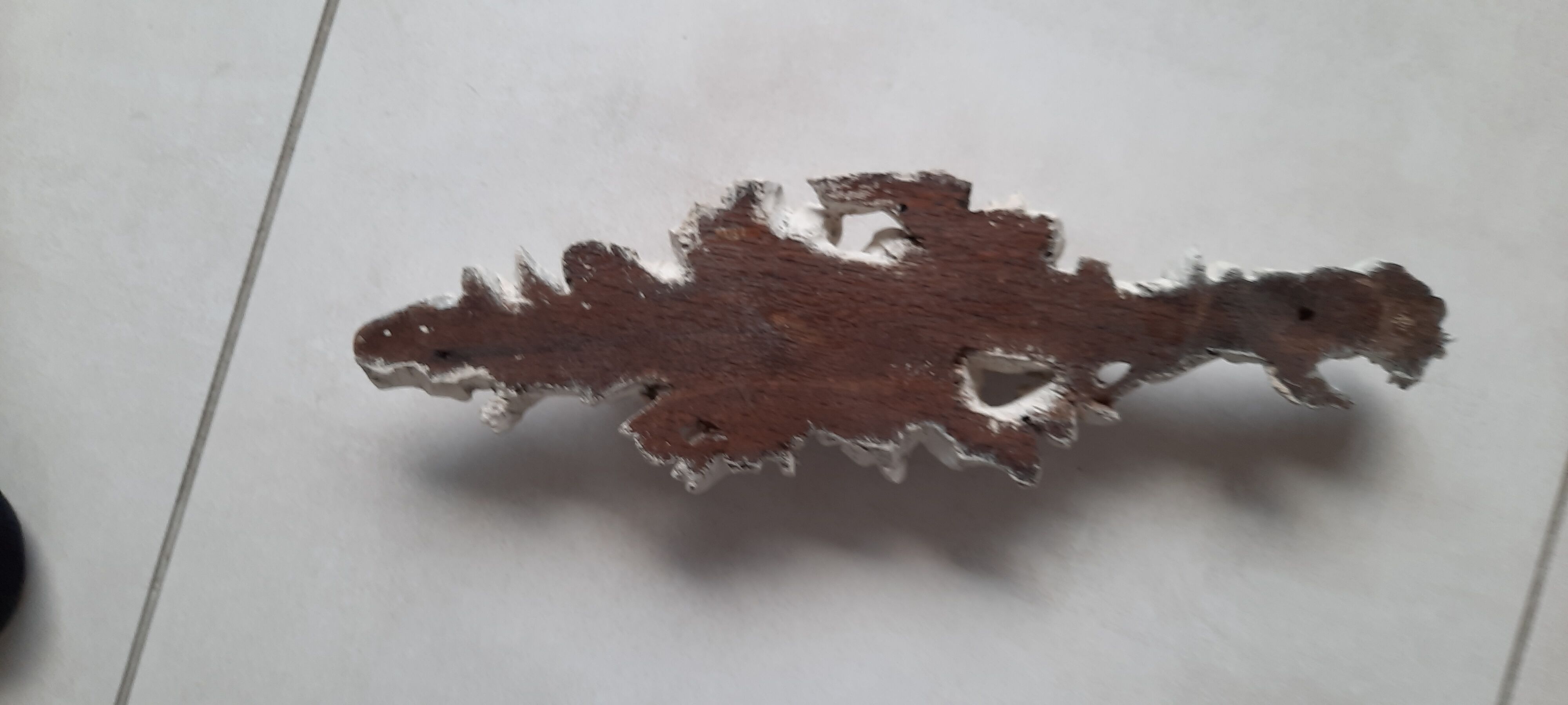 Wall decoration wooden bouquet of flowers