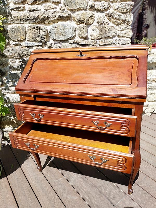 Meuble secrétaire en bois