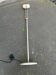 Lampadaire italien articulé vintage beige doré 1970