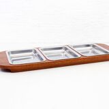 Scandinavian teak tray