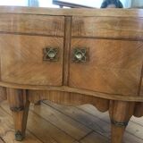 Italian marquetry bedside table