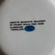 Small decorative slip plate