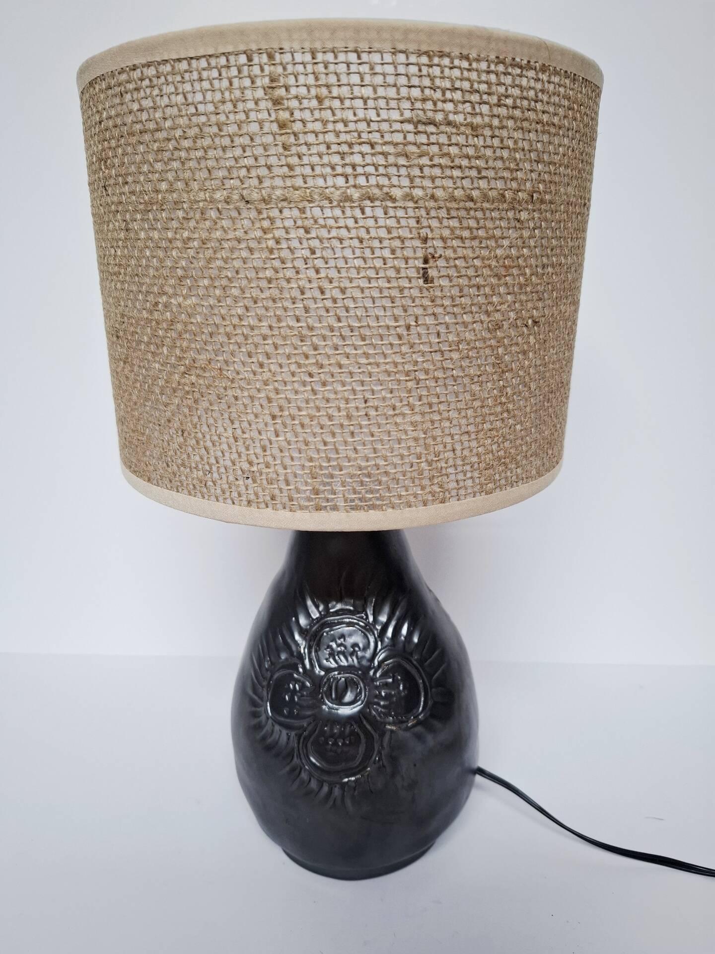 Lampe céramique vintage