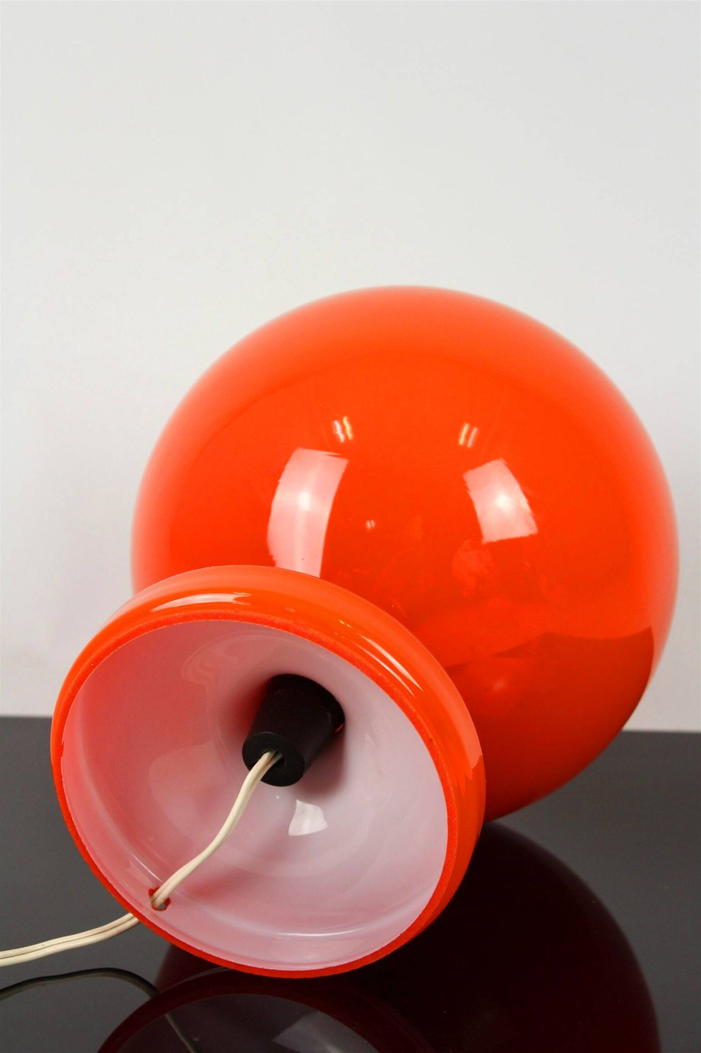 Lampe de Table Vintage en Verre par Stepan Tabery pour Opp Jihlava, 1970s