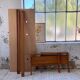 Daybed bed L06A in solid elm Chapo
