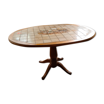 oval table