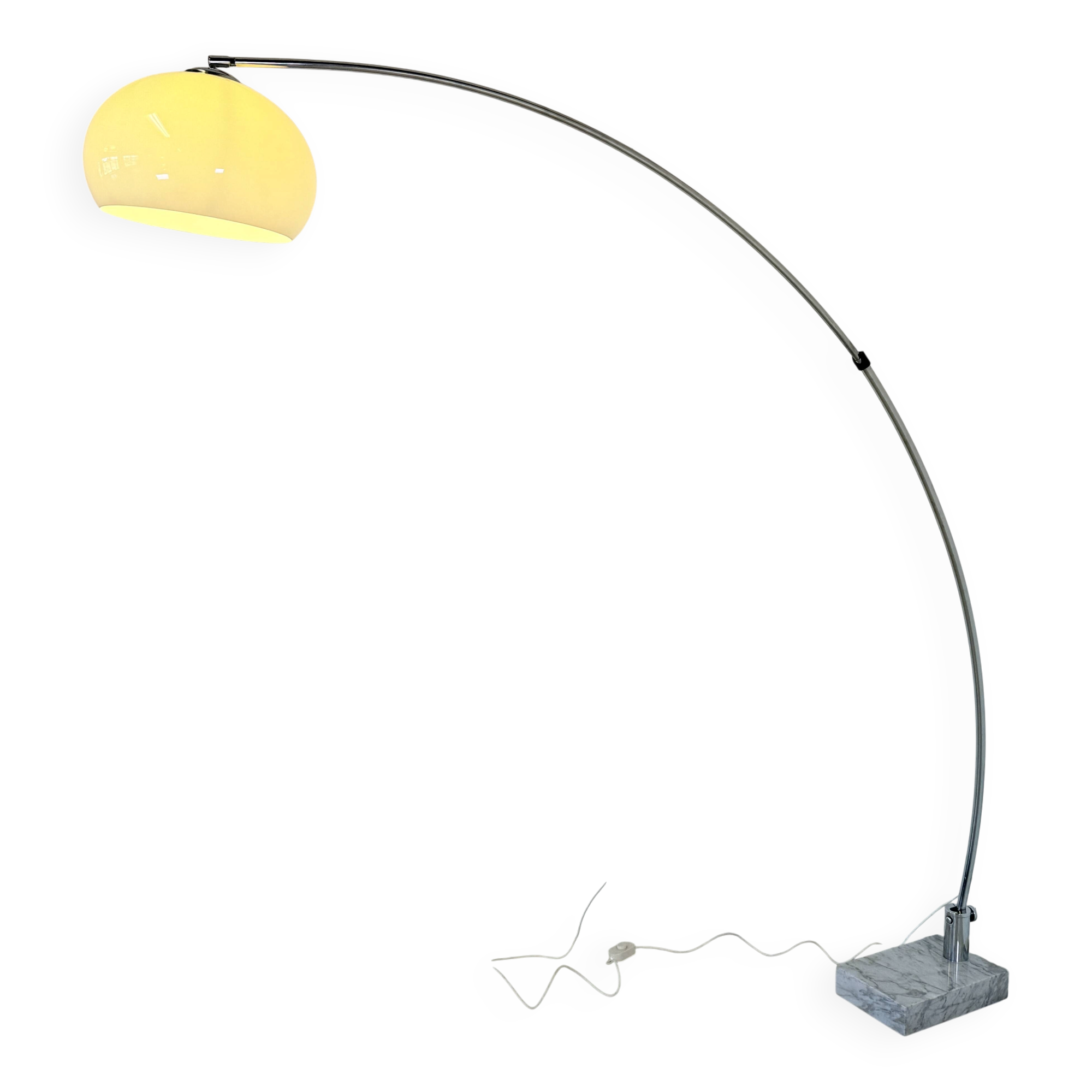 Space Age Arc Lamp – 1970s – Sölken Leuchten / Reggiani Style