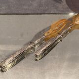 Louis XVI style silver handled salad service